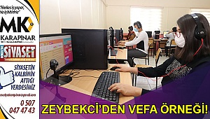 Zeybekci’den vefa örneği!