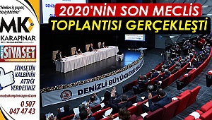 2020'nin son Meclis toplantısı gerçekleşti