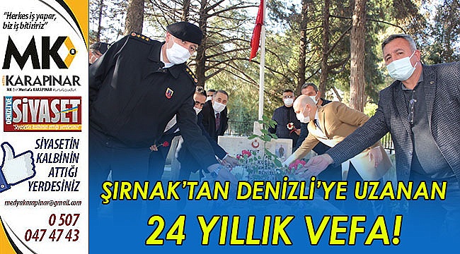 24 yıldır şehit olan silah arkadaşlarını anmak için geliyorlar