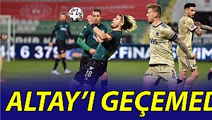 Altay geçit vermedi