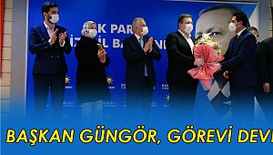 Başkan Güngör, görevi teslim aldı