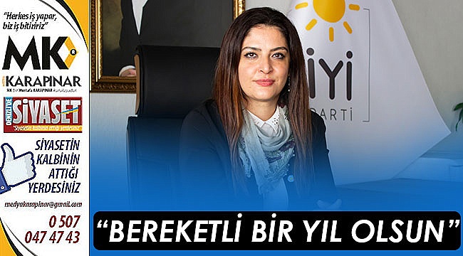“Bereketli bir yıl olsun”