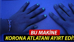 Bu makine korona atlatanı ayırt ediyor