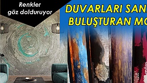 Dekoratif Boyalarla Mekanlar Sanat Galerisi Gibi Olacak