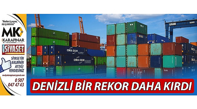 Denizli bir rekor daha kırdı