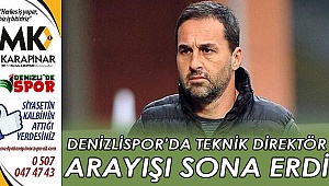 Denizlispor yeni teknik direktörünü buldu