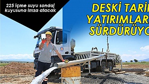 DESKİ tarihi yatırımlarını sürdürüyor