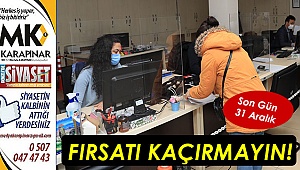 Fırsatı kaçırmayın