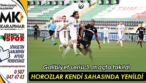 Horozlar kendi sahasında yenildi