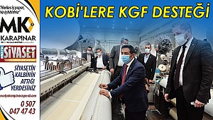 KOBİ'lere KGF desteği