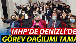 MHP’DE Denizli’de görev dağılımı tamam!