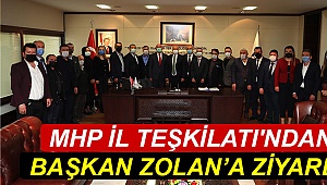 MHP il Teşkilatı’ndan Başkan Zolan’a ziyaret