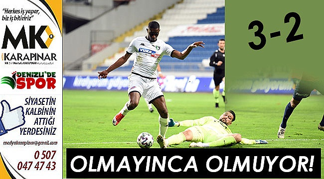 Olmayınca olmuyor!