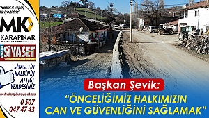 “Önceliğimiz halkımızın can ve güvenliği”