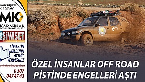Özel bireyler Off Road pistinde engelleri aştı