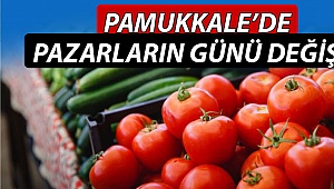 Pamukkale’de pazarlara yasak ayarı