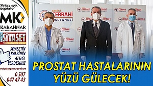 Prostat hastalarının yüzü gülecek