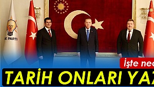 Tarih onları yazdı