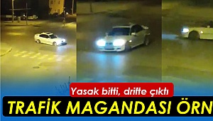 Trafik magandası örneği