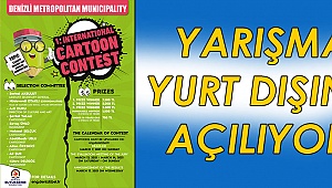 Yarışma yurt dışına açılıyor!