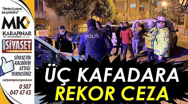 3 kafadara rekor ceza