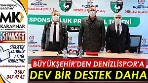 Büyükşehir'den Denizlispor’a dev bir destek daha