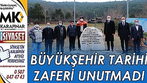 Büyükşehir tarihi zaferi unutmadı
