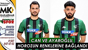 Can ve Ayaroğlu, horozun renklerine bağlandı