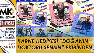 Çocukların karne hediyesi Doğanın Doktoru Sensin Proje ekibinden