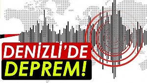 Denizli'de deprem