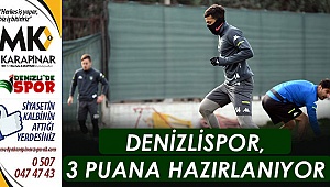 Denizlispor, 3 puana hazırlanıyor