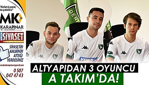 Denizlisporlu gençler artık A takımda