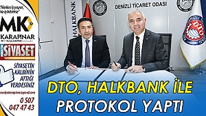 DTO, Halkbank ile Protokol Yaptı
