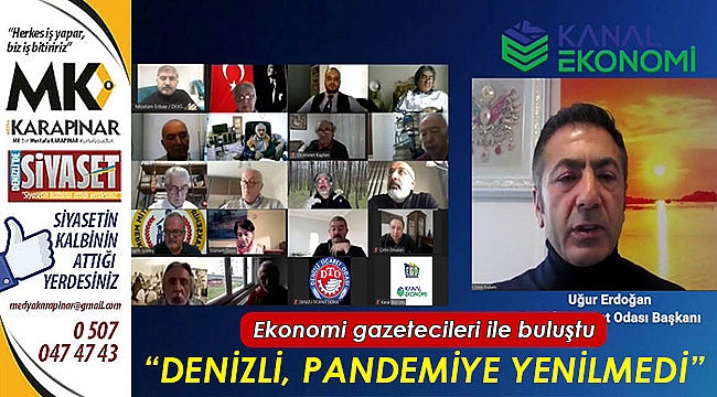 Ekonomi gazetecileri ile buluştu