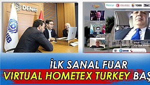 İlk sanal fuar başladı