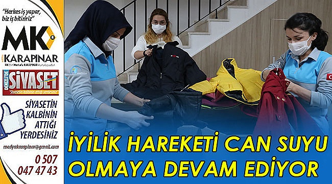 İyilik hareketi can suyu olmaya devam ediyor