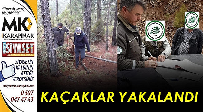 Kaçaklara ekipler suç üstü