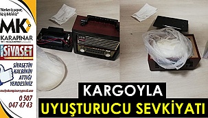 Kargoyla uyuşturucu sevkiyatı