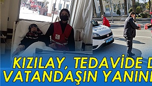 Kızılay, tedavide de vatandaşın yanında!