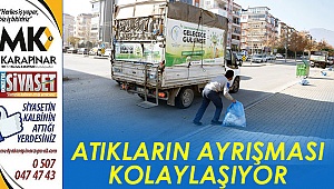 Merkezefendi Belediyesi yılda 20 milyon 160 bin adet evsel atık ve ambalaj atığı poşeti dağıttı