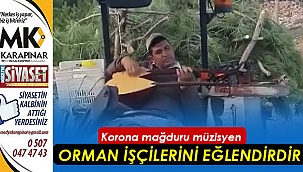 Ormanda sazlı sözlü eğlence