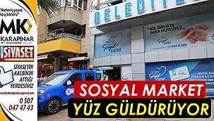 Sosyal Market yüz güldürüyor