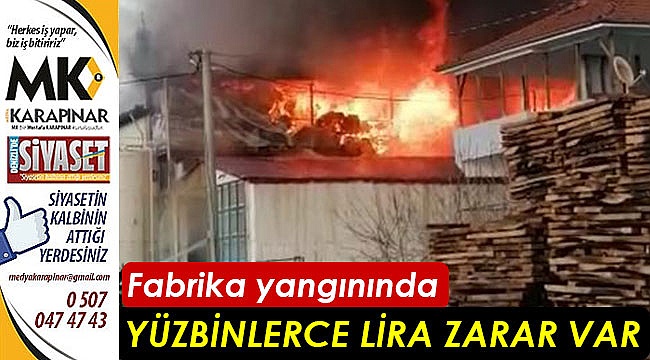 Yüz binlerce lira zarar var