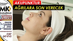 Akupunktur ağrılara son verecek