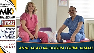 Anne adayları doğum eğitimi almalı