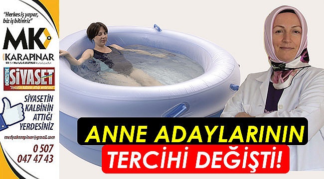 Anne adaylarının tercihi değişti