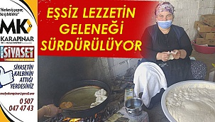 Asırlardır geleneği devam ediyor