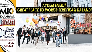 Aydem Enerji, Great Place to Work® Sertifikası kazandı