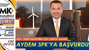 Aydem SPK’ya başvurdu