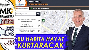 Bu harita hayat kurtaracak